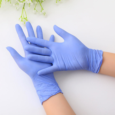 Medical Food Grade Unlined Nitrile Gloves Custom S M L XL