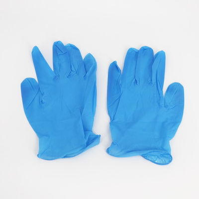 Blue Hospital Examination Surgery Vinyl Hand Gloves
