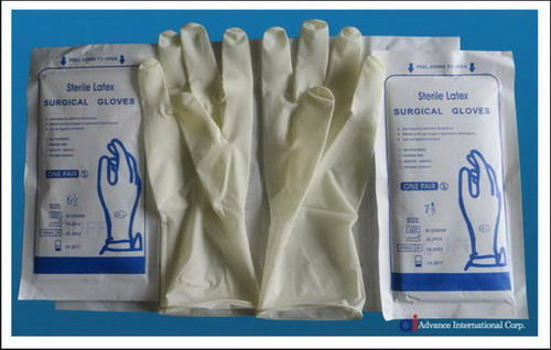 Examination Disposable latex rubber gloves Powdered and Powder Free in Malaysia