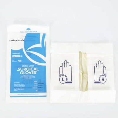 Size 9 Sterile Surgical Latex Disposable Medical Glove