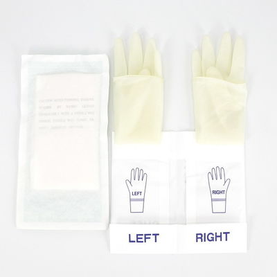 High quality Surgical medical latex gloves/latex examination gloves China