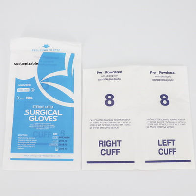Disposable sterile 100% Natural Medical Surgical Examination Glove/latex gloves