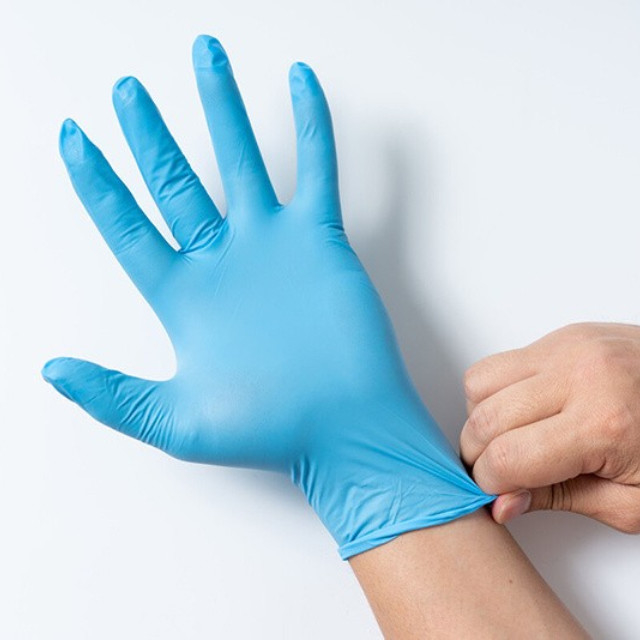Daily Use Household Nitrile Gloves Customize Examination Pure Nitrile