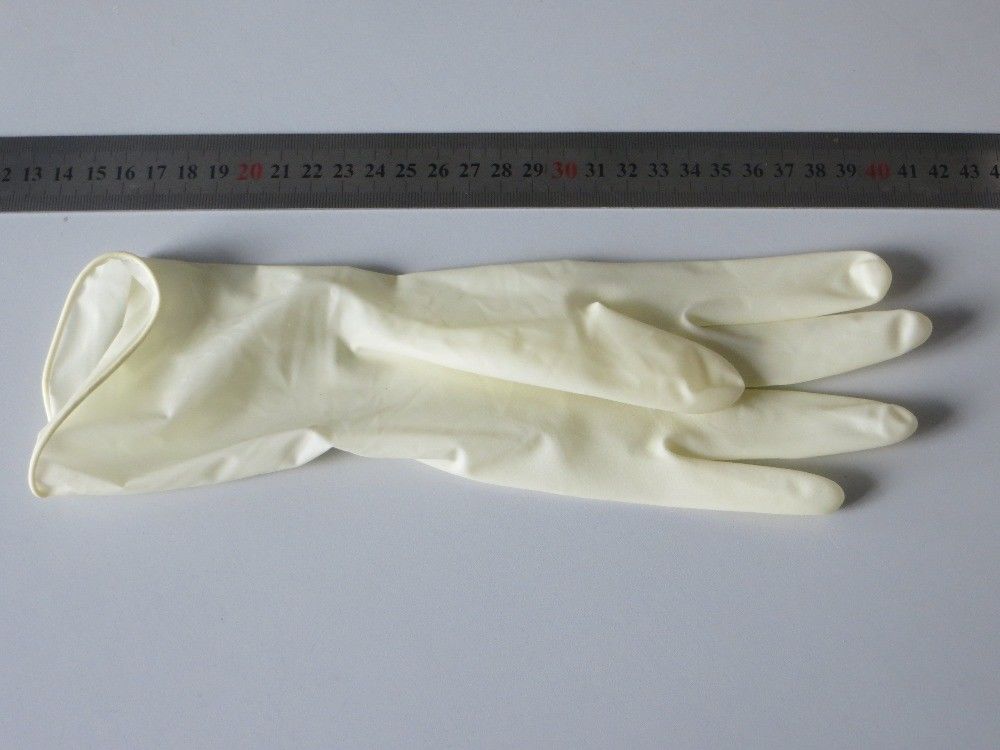 Latex examination gloves/China medicine latex gloves/non sterile glove