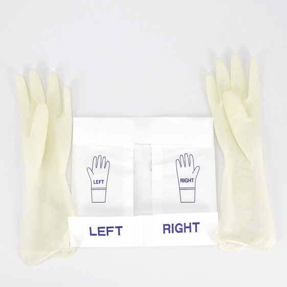 Size 9 Sterile Surgical Latex Disposable Medical Glove