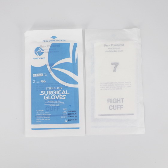 Medical latex protective gloves industrial anti-oil acid natural Disposable latex gloves